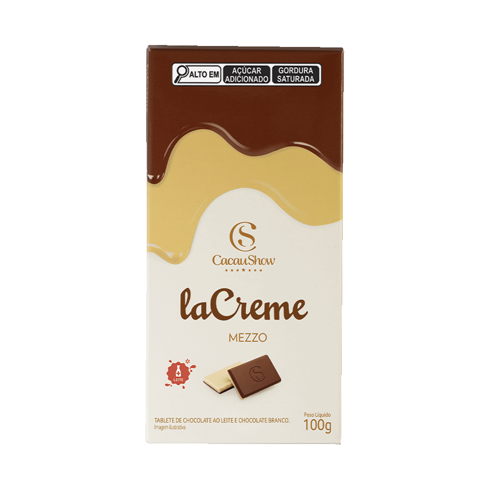 Tablete laCreme de Chocolate Mezzo 100g, , large. image number 1