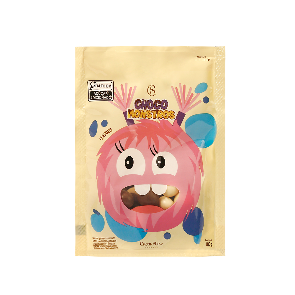 Drageado Chocomonstros 100g, , large. image number 0