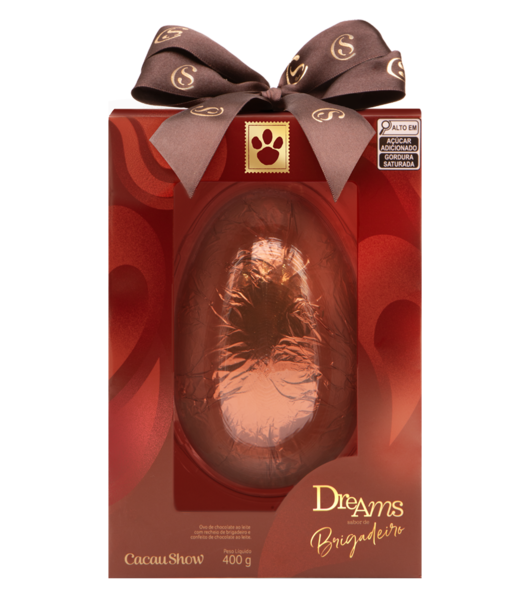 Ovo de P&aacute;scoa Dreams Brigadeiro 400g