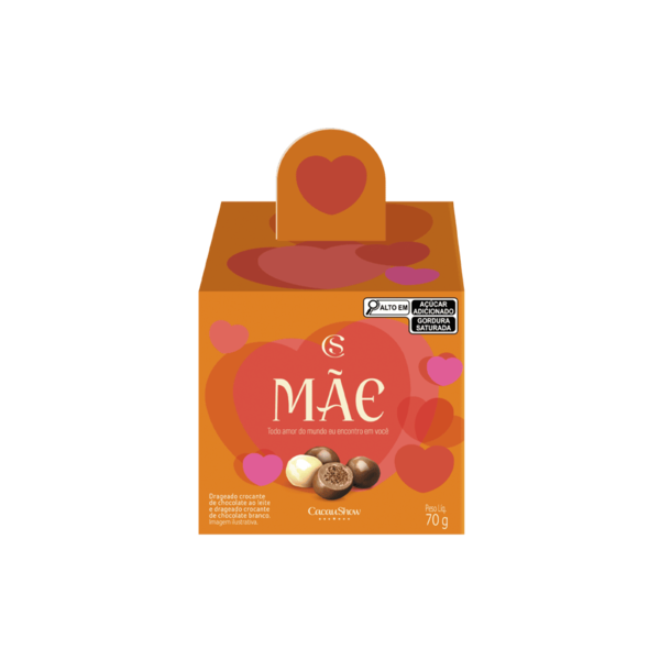 Mini Cubo com Drageados Mezzo 70g