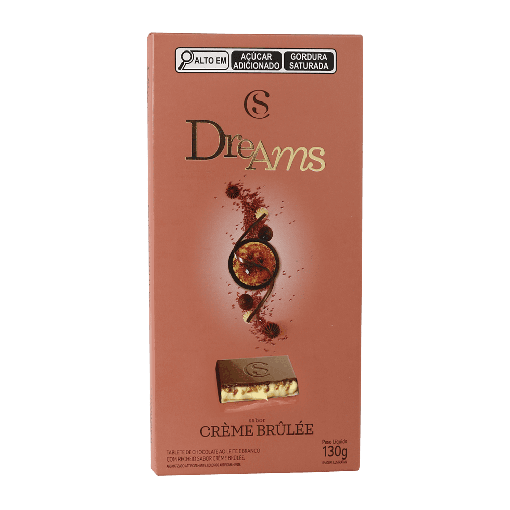 Tablete Dreams Creme Brulee 130g, , large. image number 0