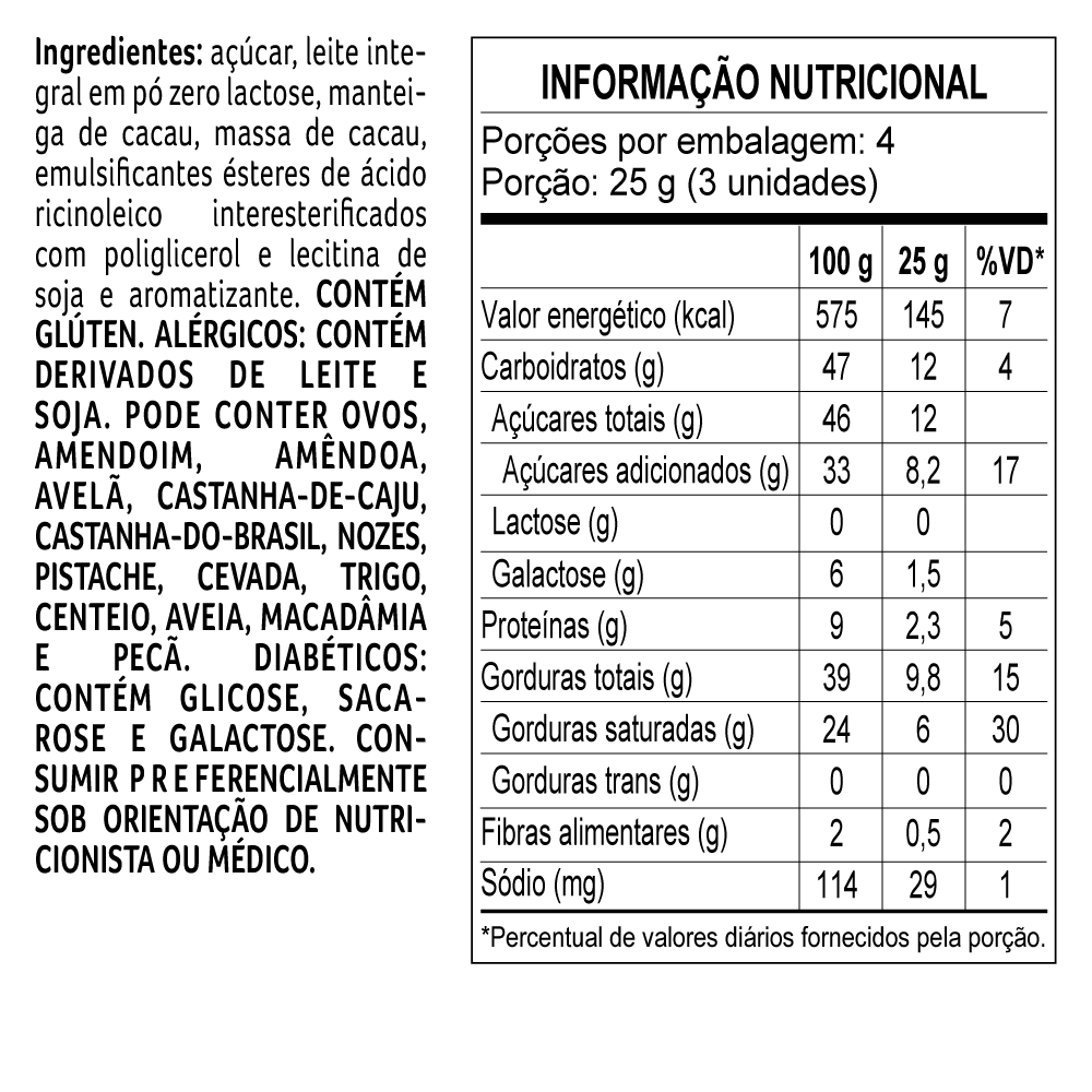 Tablete laCreme de Chocolate Zero Lactose 100g, , large. image number 1