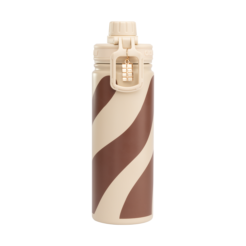 Garrafa T&eacute;rmica Bege Cacau Show, , large. image number 1