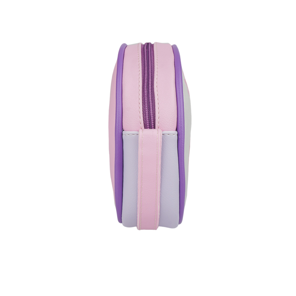 Bolsa Pampili Chocomonstros Claudete Roxa e Rosa, , large. image number 1