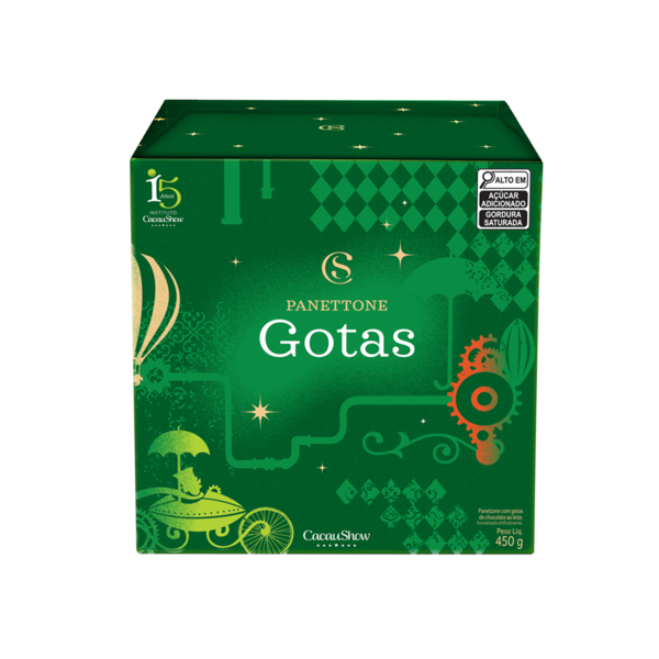 Panetone de Gotas 450g