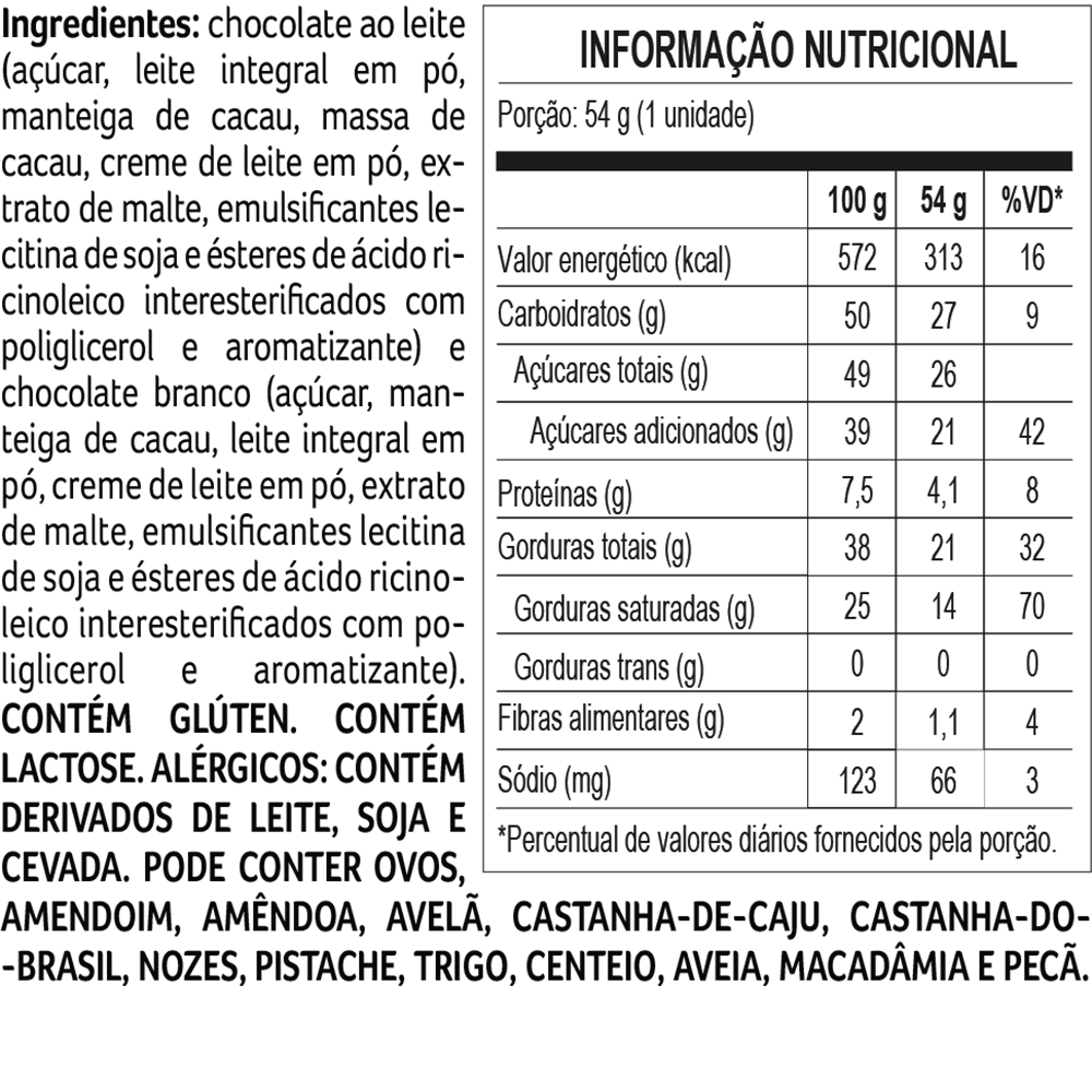 Tablete Harry Potter ao Leite e Branco 54g, , large. image number 2