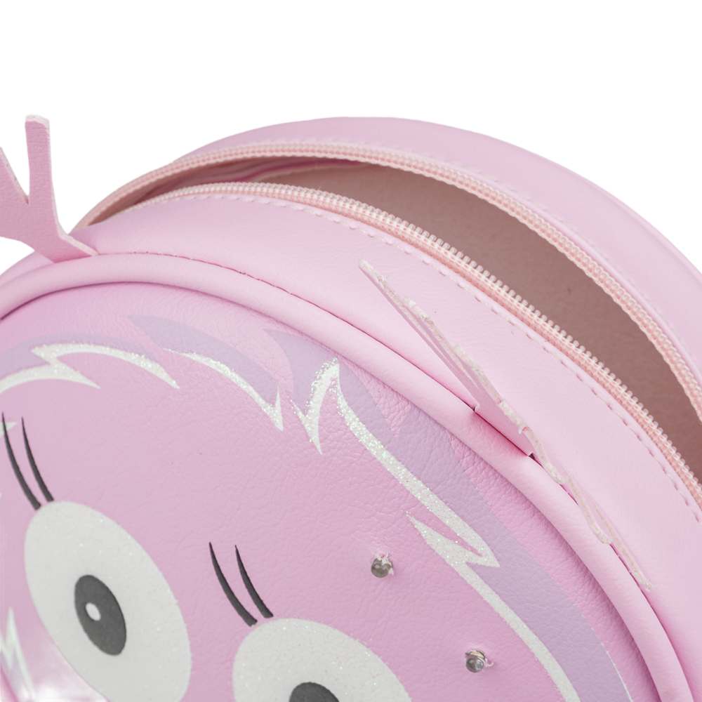 Bolsa Pampili de Led Chocomonstros Claudete Rosa, , large. image number 3