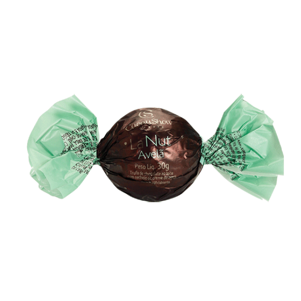 Trufa LaNut de Chocolate ao Leite e Avel&atilde; 30g