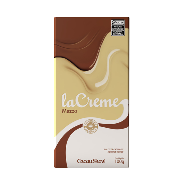 Tablete laCreme de Chocolate Mezzo 100g