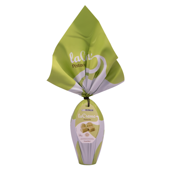 Ovo de P&aacute;scoa laCreme Pistache 348g