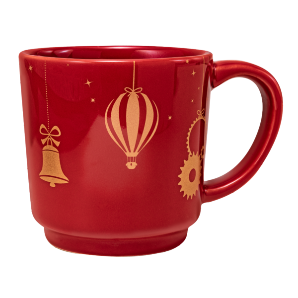 Caneca Vermelha de Natal 300ml