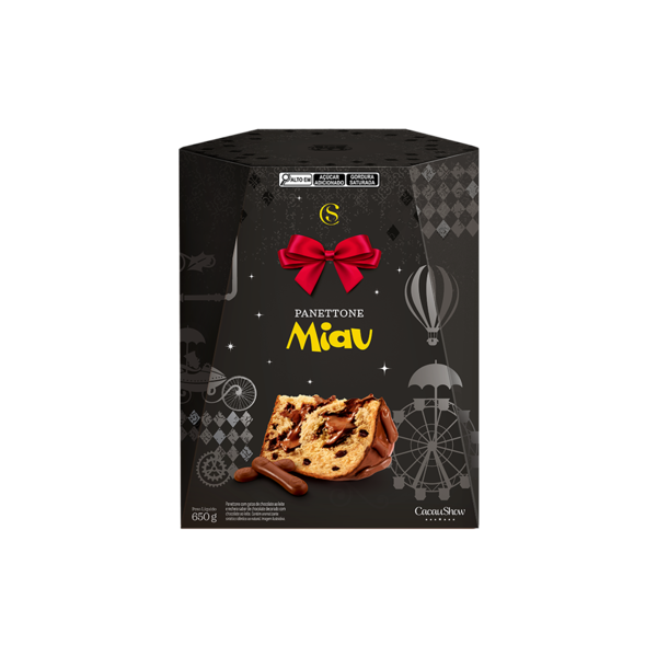 Panetone Cl&aacute;ssico Miau 650g