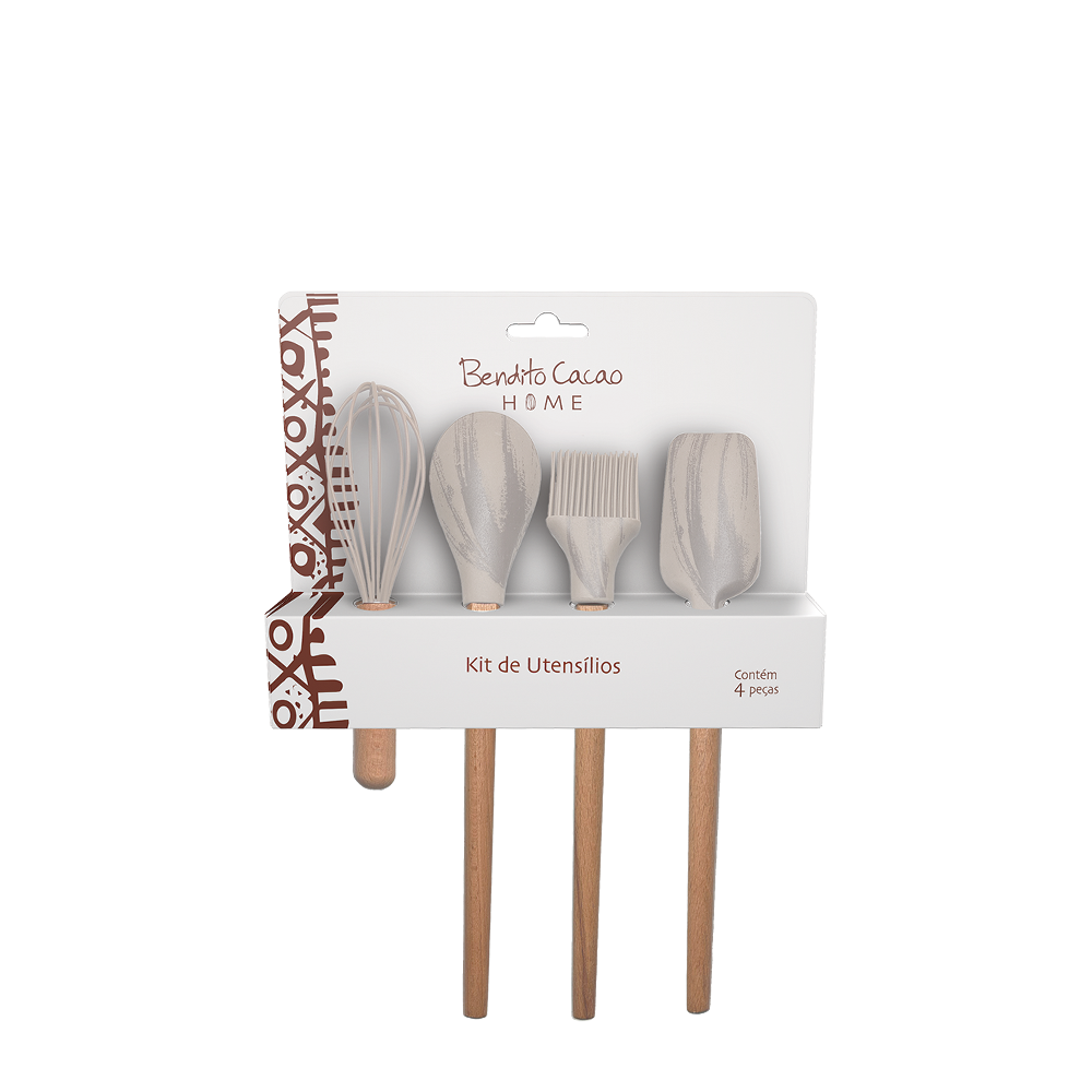 Kit Utens&iacute;lios Off White Bendito Cacao, , large. image number 0