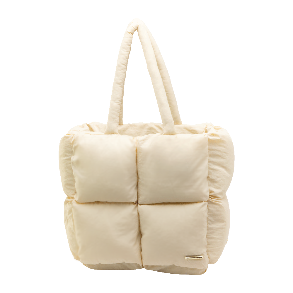 Bolsa Puffer Branca Cacau Show, , large. image number 0