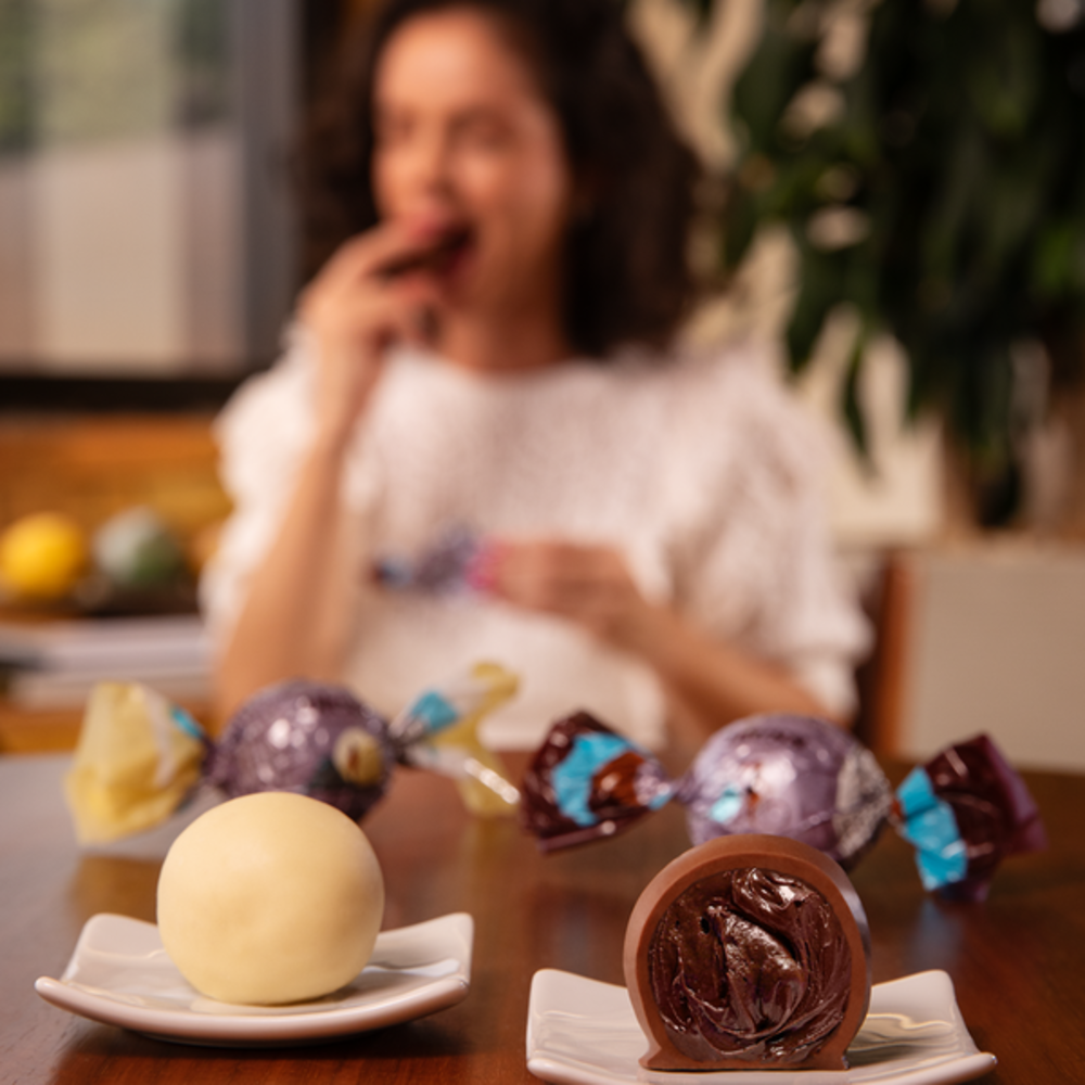 Trufa Bless Zero Adi&ccedil;&atilde;o de A&ccedil;&uacute;car ao Leite 30g, , large. image number 1