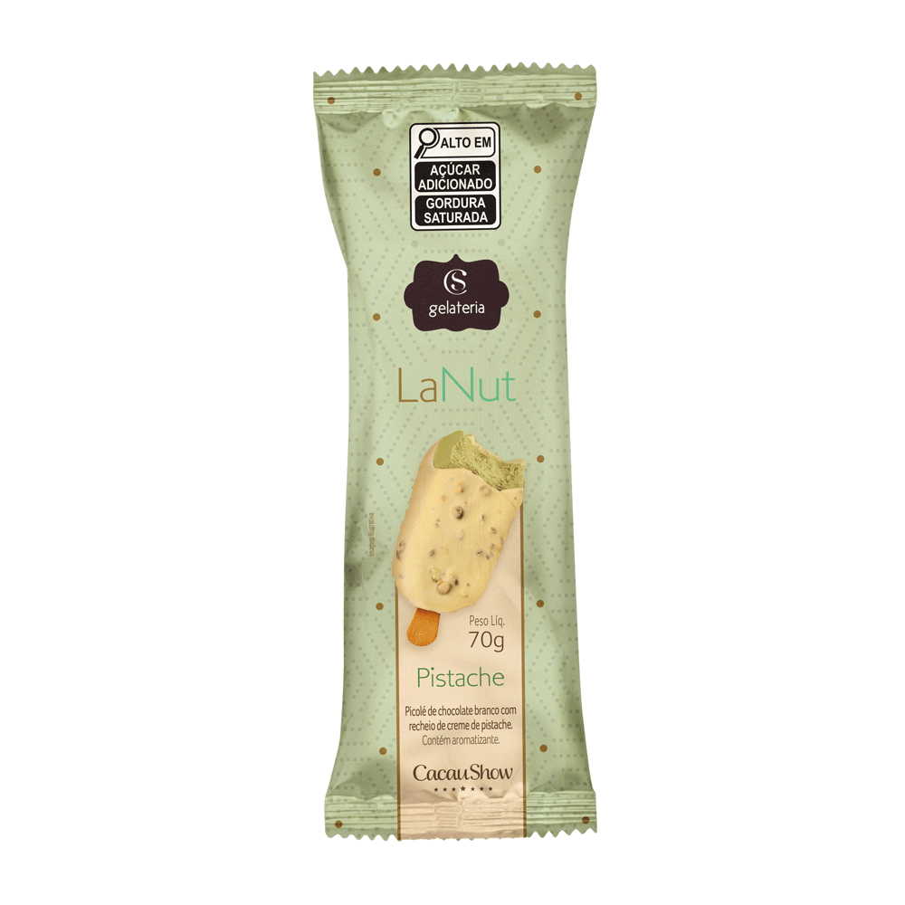 Sorvete LaNut Pistache 70g, , large. image number 0