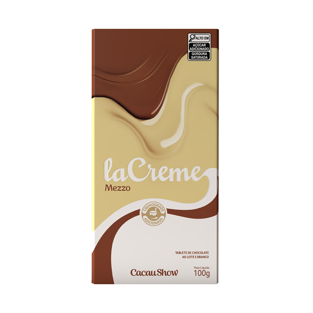 Tablete laCreme de Chocolate Mezzo 100g, , large. image number 0
