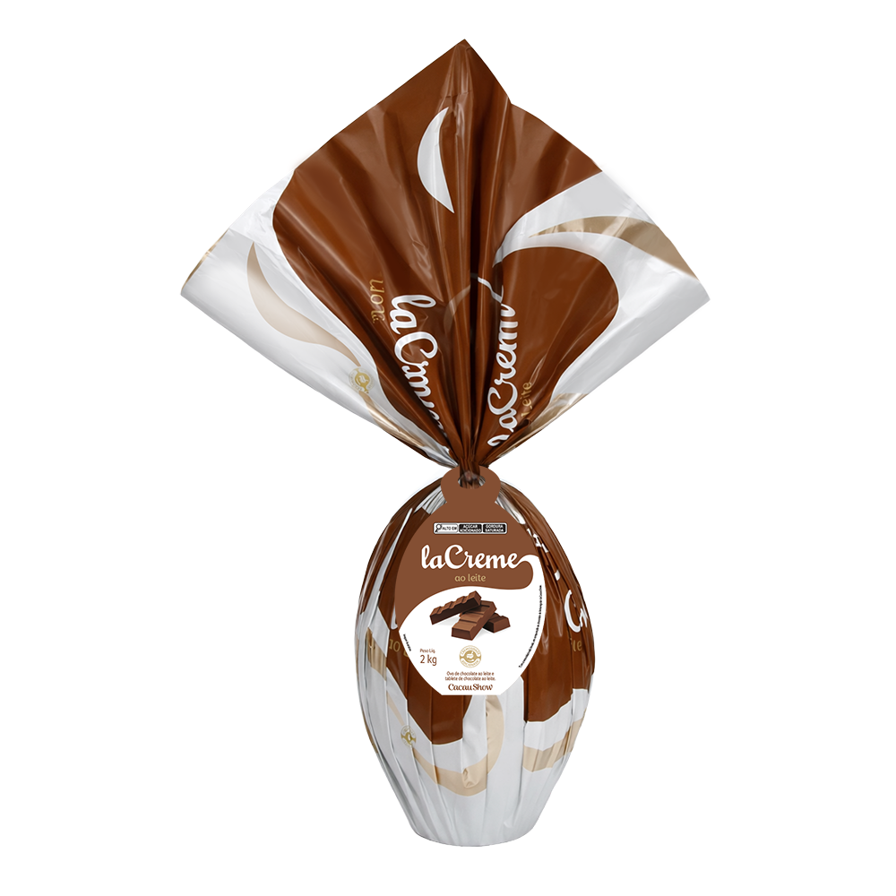Ovo de P&aacute;scoa laCreme ao Leite 2kg, , large. image number 0