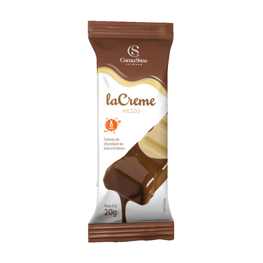 Tablete laCreme de Chocolate Mezzo 20g, , large. image number 0