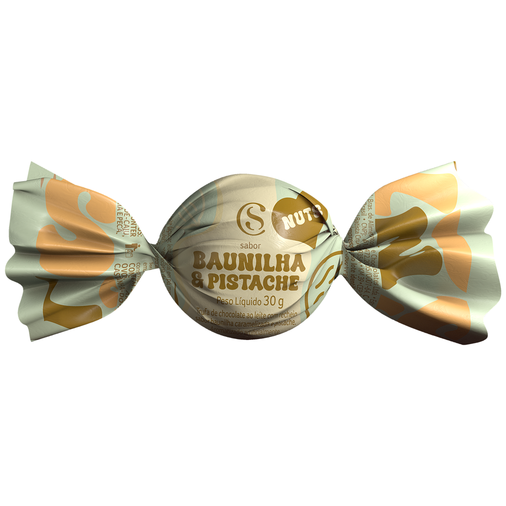 Trufa Pistache e Baunilha 30g, , large. image number 0