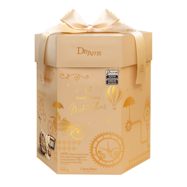 Panetone Dreams Mil-Folhas 900g