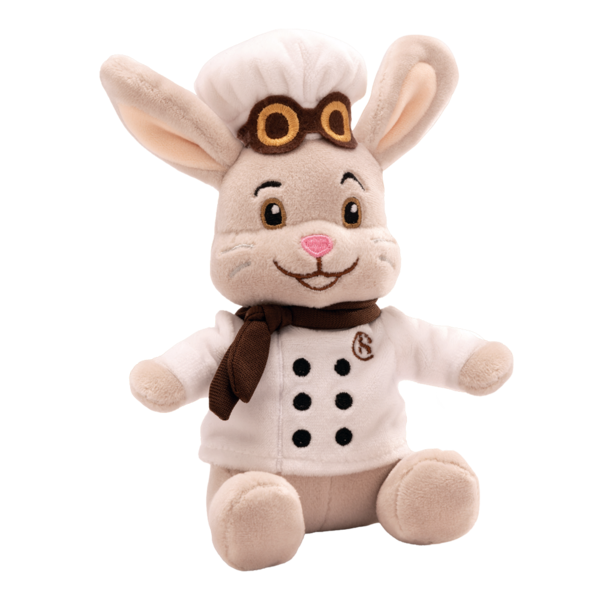 Pel&uacute;cia de P&aacute;scoa Coelho Chef