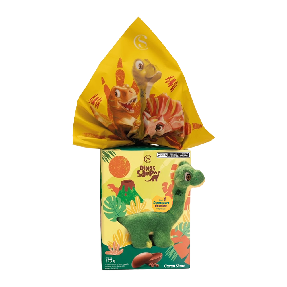 Ovo de P&aacute;scoa Pel&uacute;cia de Ombro Dylan com Im&atilde; 170g, , large. image number 0