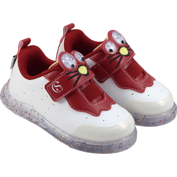 T&ecirc;nis Infantil Pampili Chocomonstros Fil&oacute; Branco