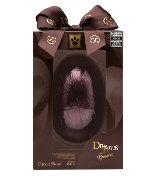 Ovo de P&aacute;scoa Dreams Brownie 400g