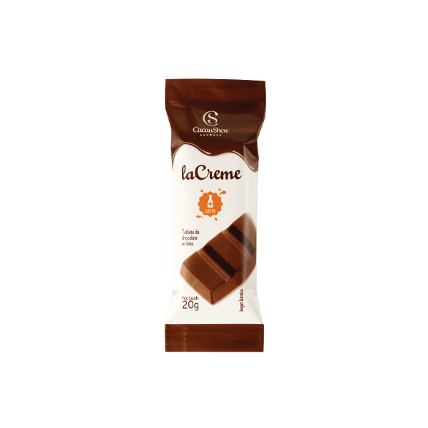Tablete laCreme de Chocolate ao Leite 20g