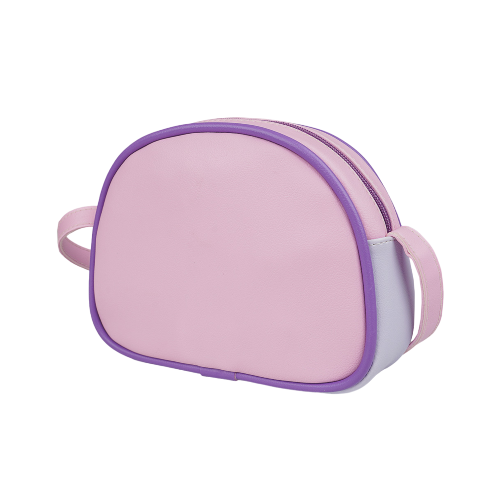 Bolsa Pampili Chocomonstros Claudete Roxa e Rosa, , large. image number 2