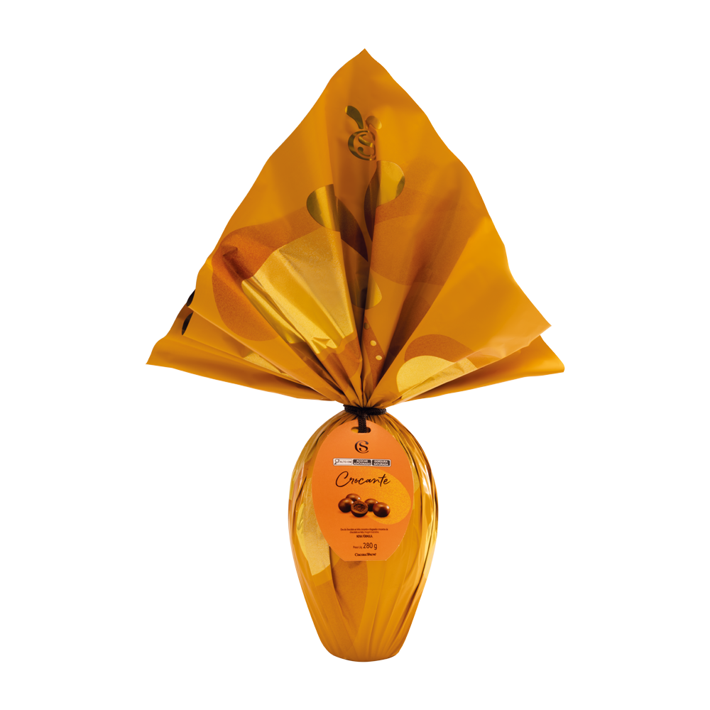 Ovo de P&aacute;scoa Cl&aacute;ssicos Crocante 280g, , large. image number 0