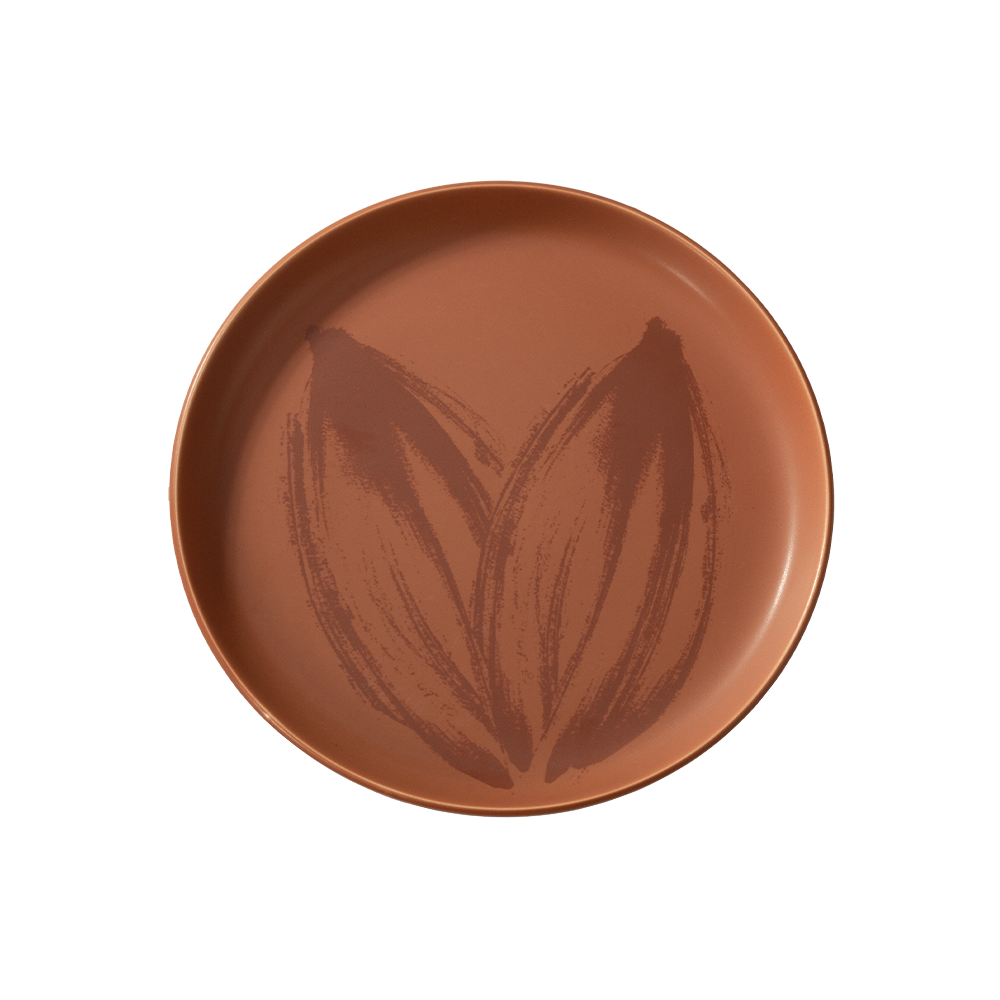 Prato Sobremesa Terracota Bendito Cacao, , large. image number 0