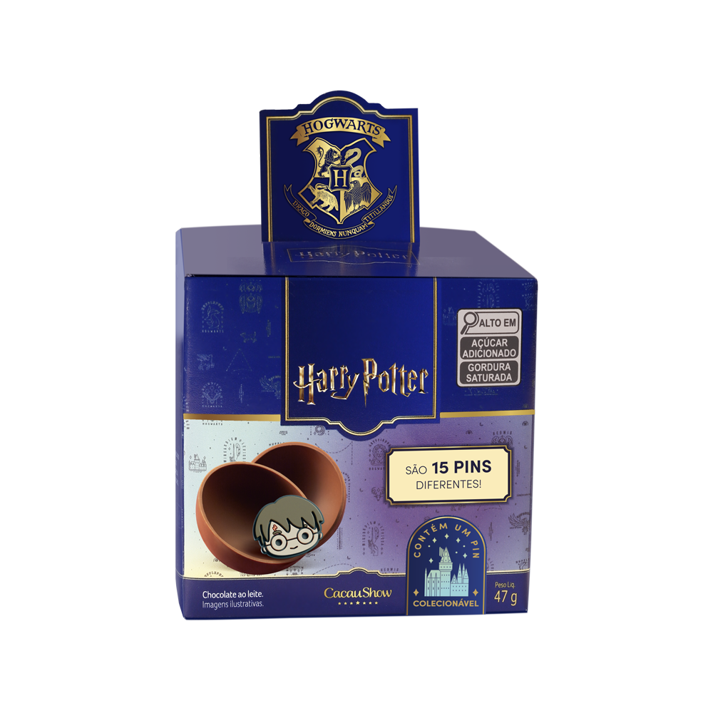 Caixa Surpresa Harry Potter 47g, , large. image number 0
